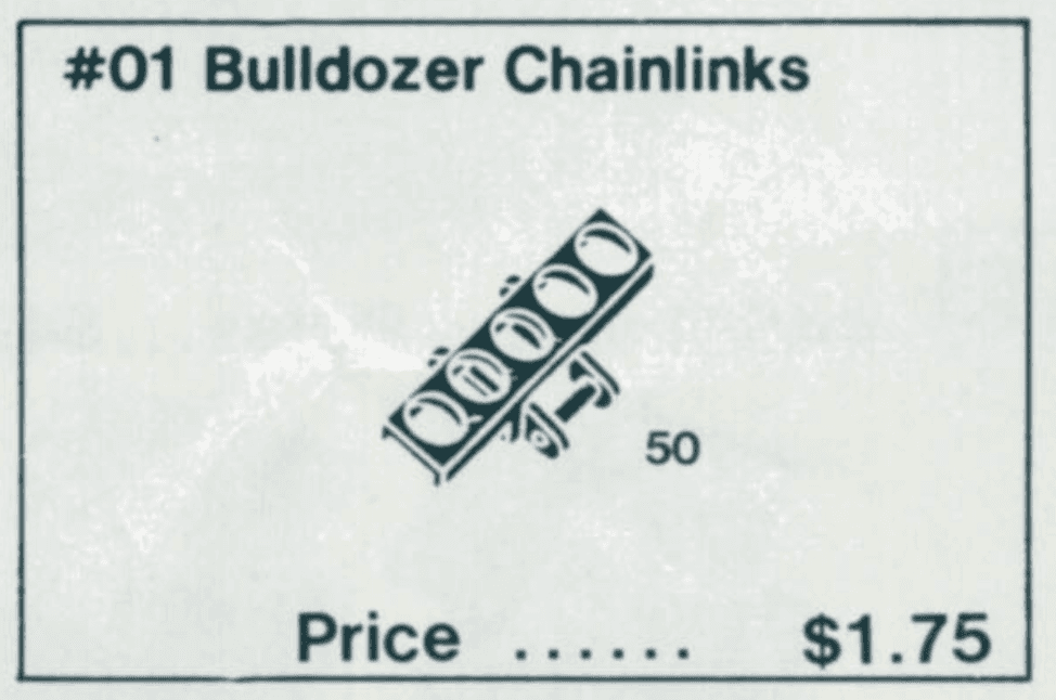 Bulldozer Chain Links