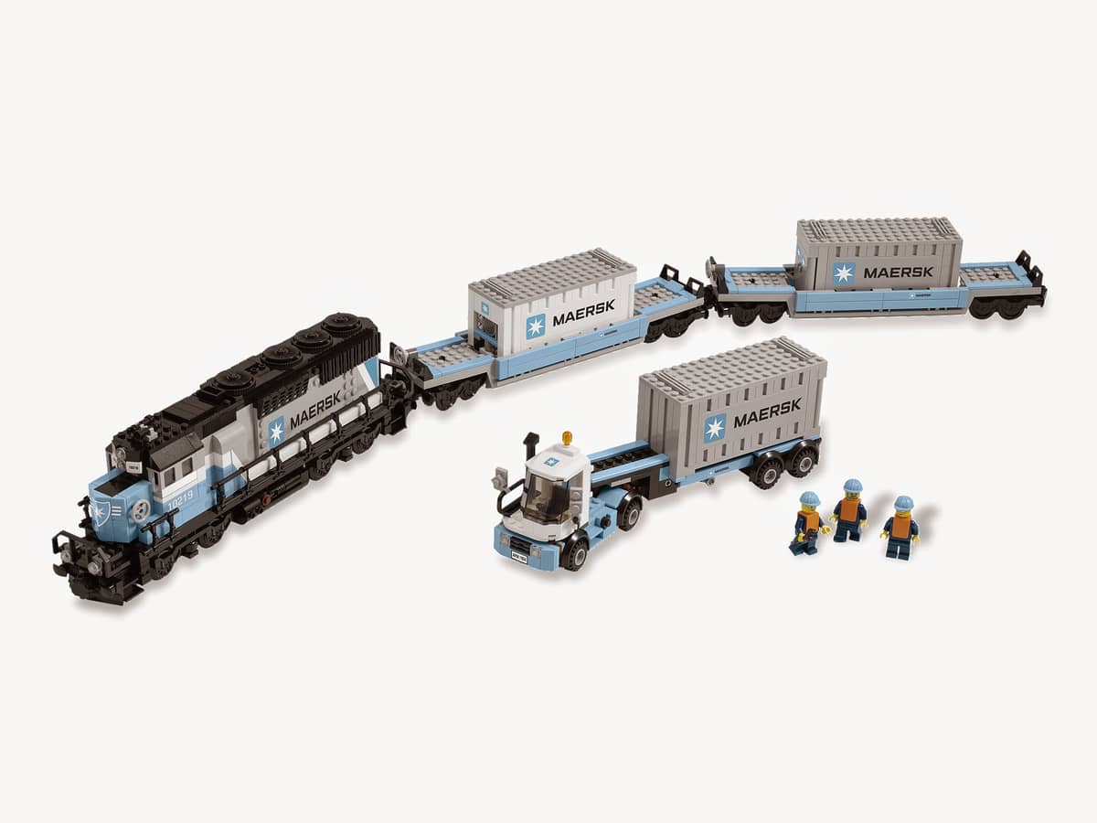 Maersk Container Train
