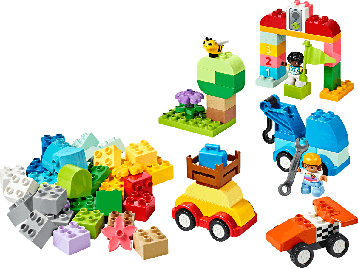 Cars and Trucks Brick Box