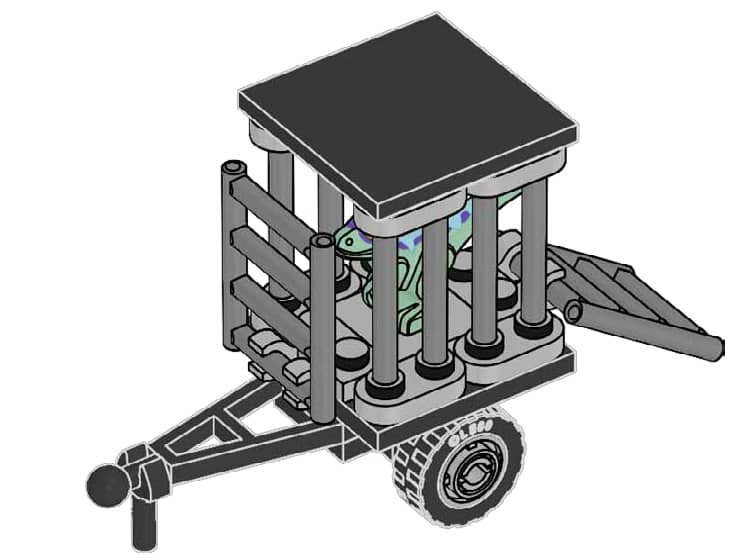 Baby Raptor with Transport Cage