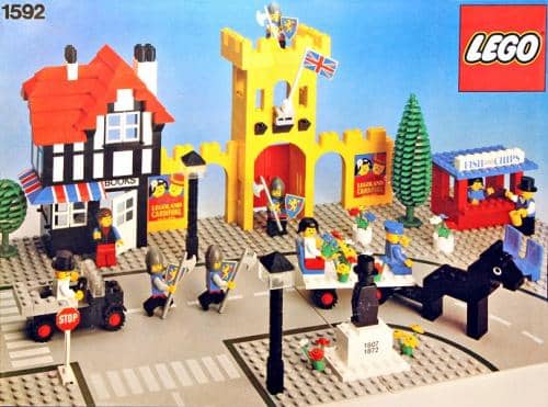 Town Square - Castle Scene