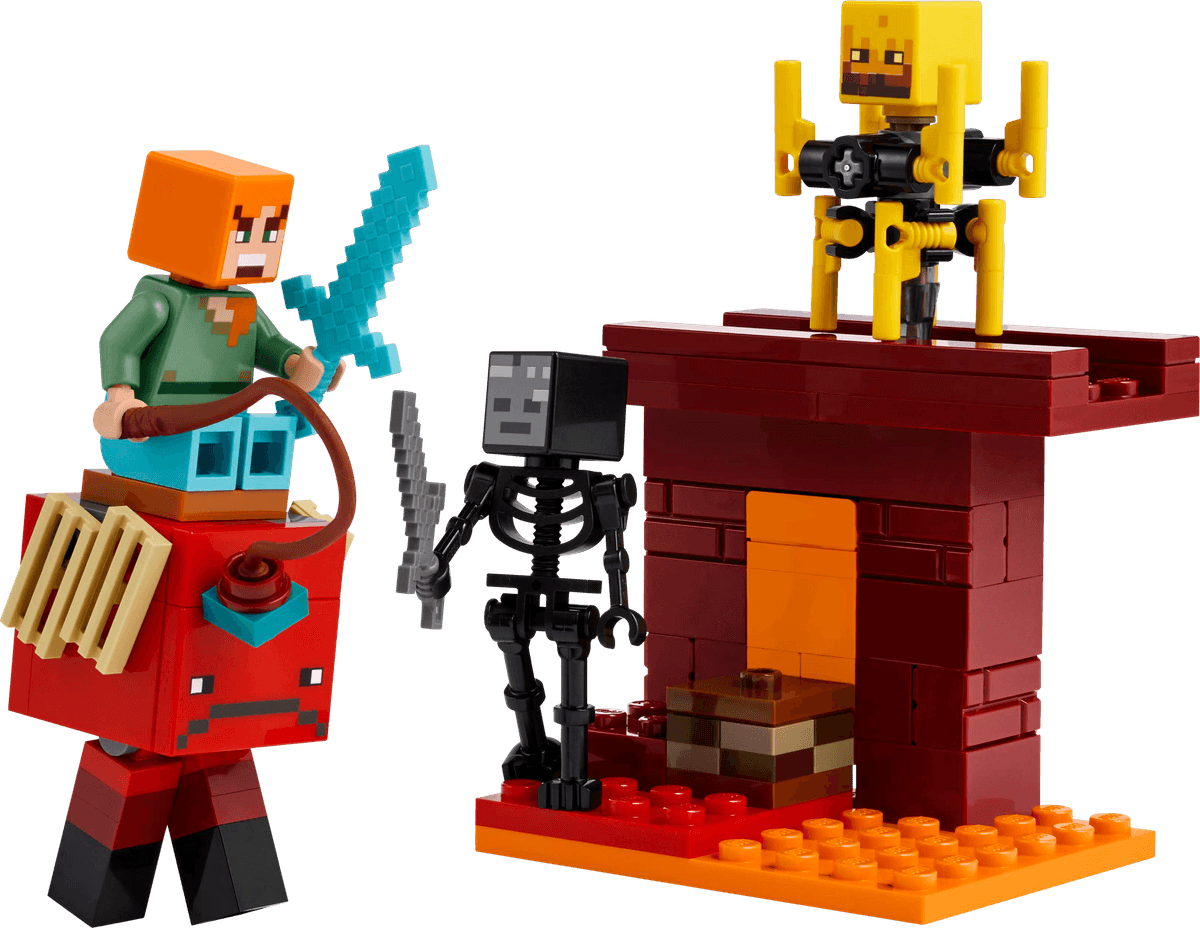 The Nether Lava Battle