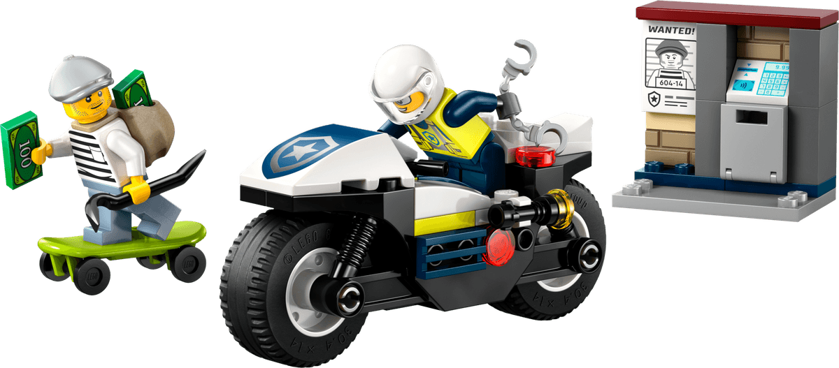 Police Motorcycle chase