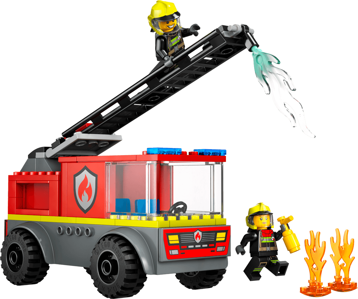 Fire Ladder Truck