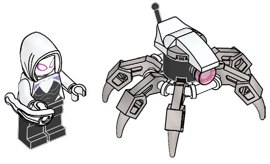 Ghost-Spider and Spider Robot