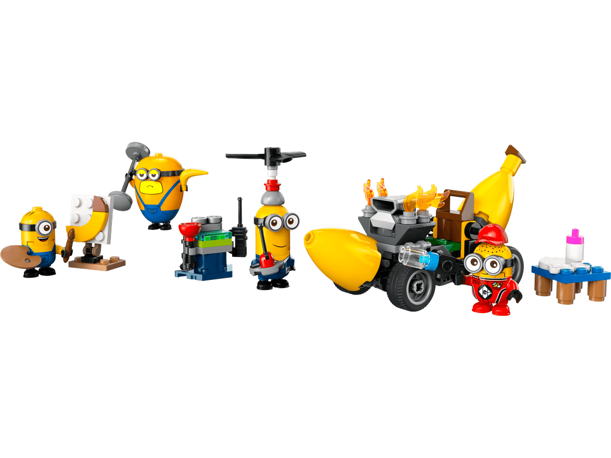 Minions and Banana Car