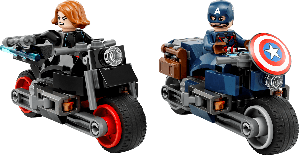 Black Widow & Captain America Motorcycles