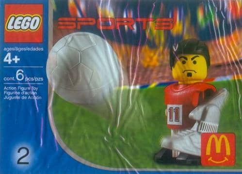 McDonald's Sports Set Number 2 - Red Soccer Player #11