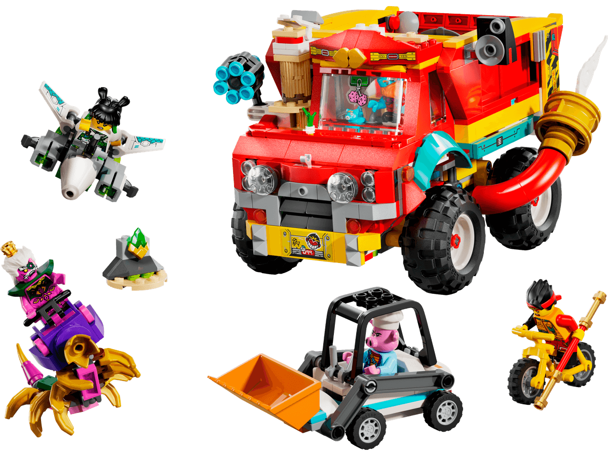 Monkie Kid's Team Power Truck