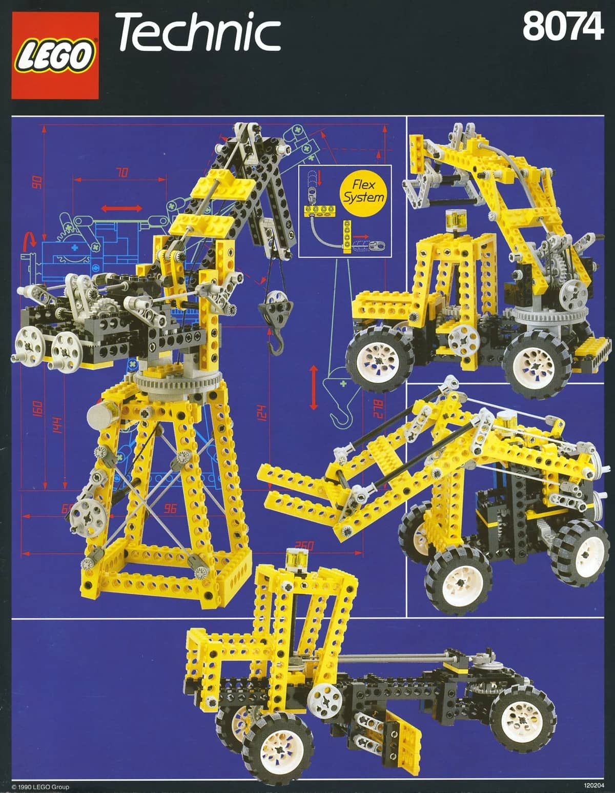 Universal Building Set with Flex System