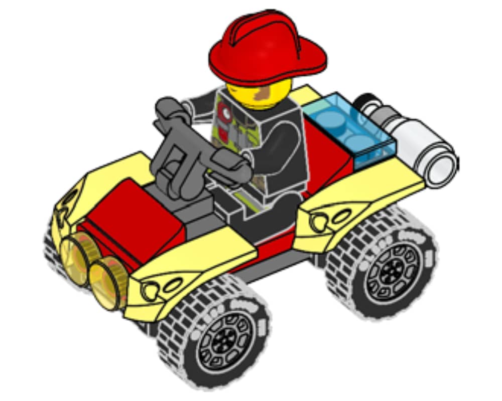 Clemmons With Fire Quad