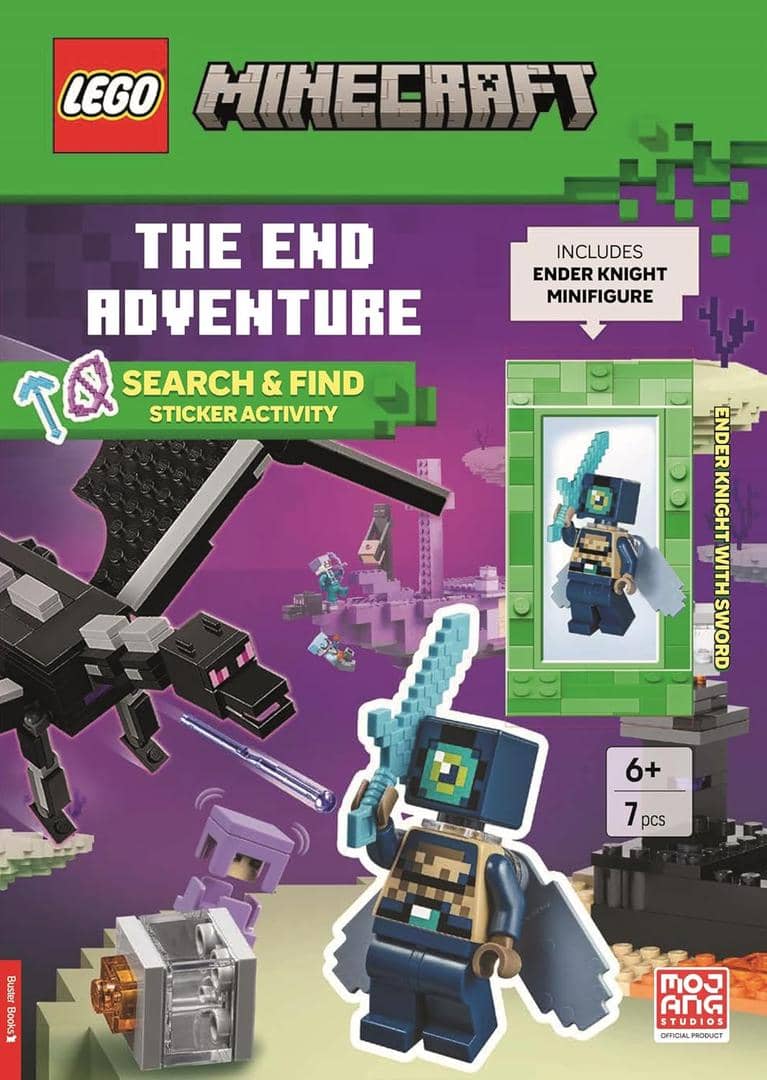 Minecraft: The End Adventure: Search & Find Sticker Activity