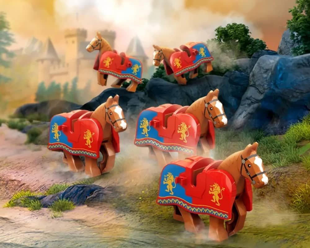 5 x Crusader Horses Bundle