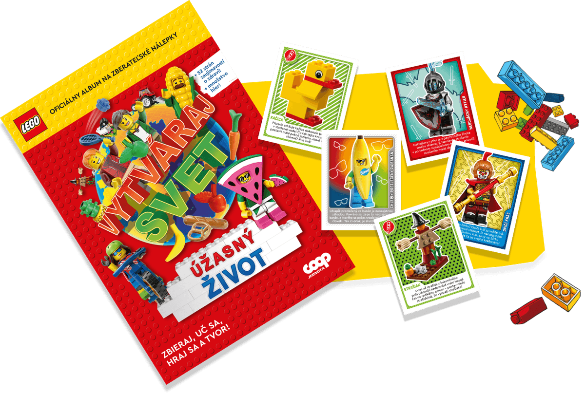 Vytváraj Svet Nálepiek: Úžasný Život (Slovak Version)