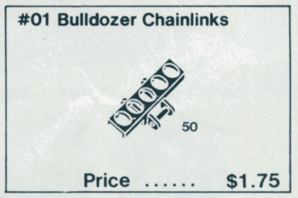 Bulldozer Chain Links