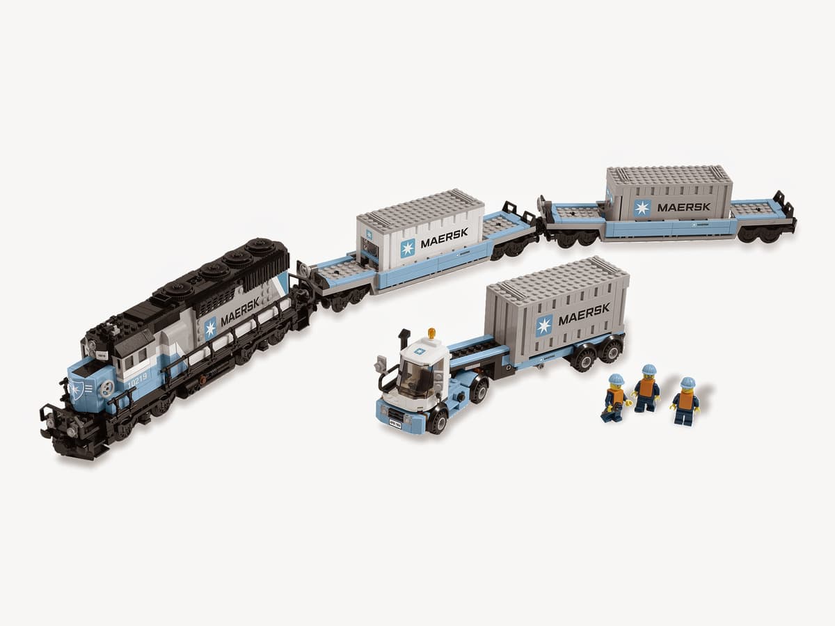 Maersk Container Train