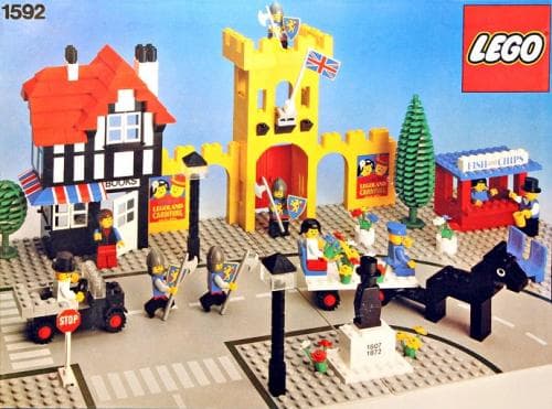 Town Square - Castle Scene