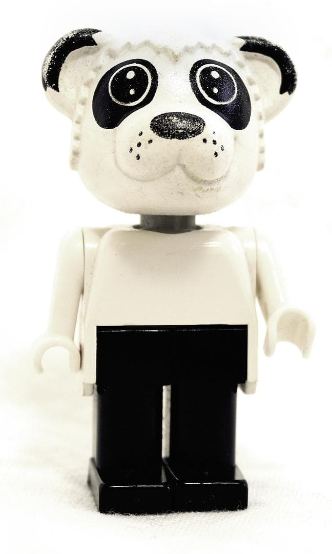 Fabuland Figure Panda 2 - Orzoro Nestlé Promotional polybag