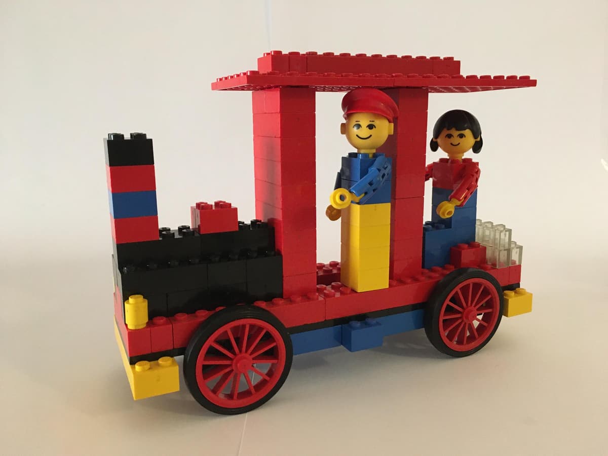 Locomotive with Driver & Passenger