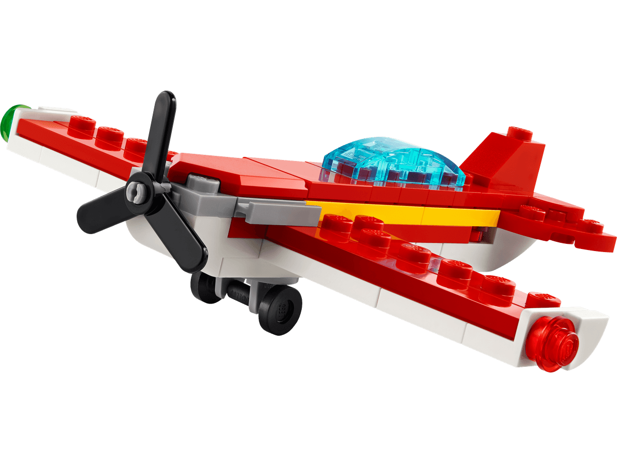 Iconic Red Plane
