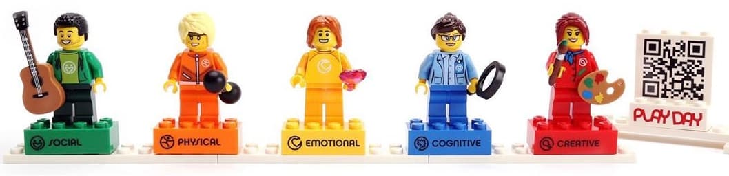 The Playful 5 Minifigure Set