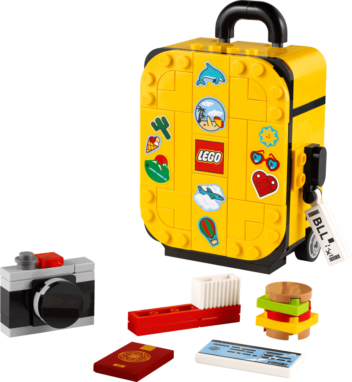 Yellow Travel Suitcase