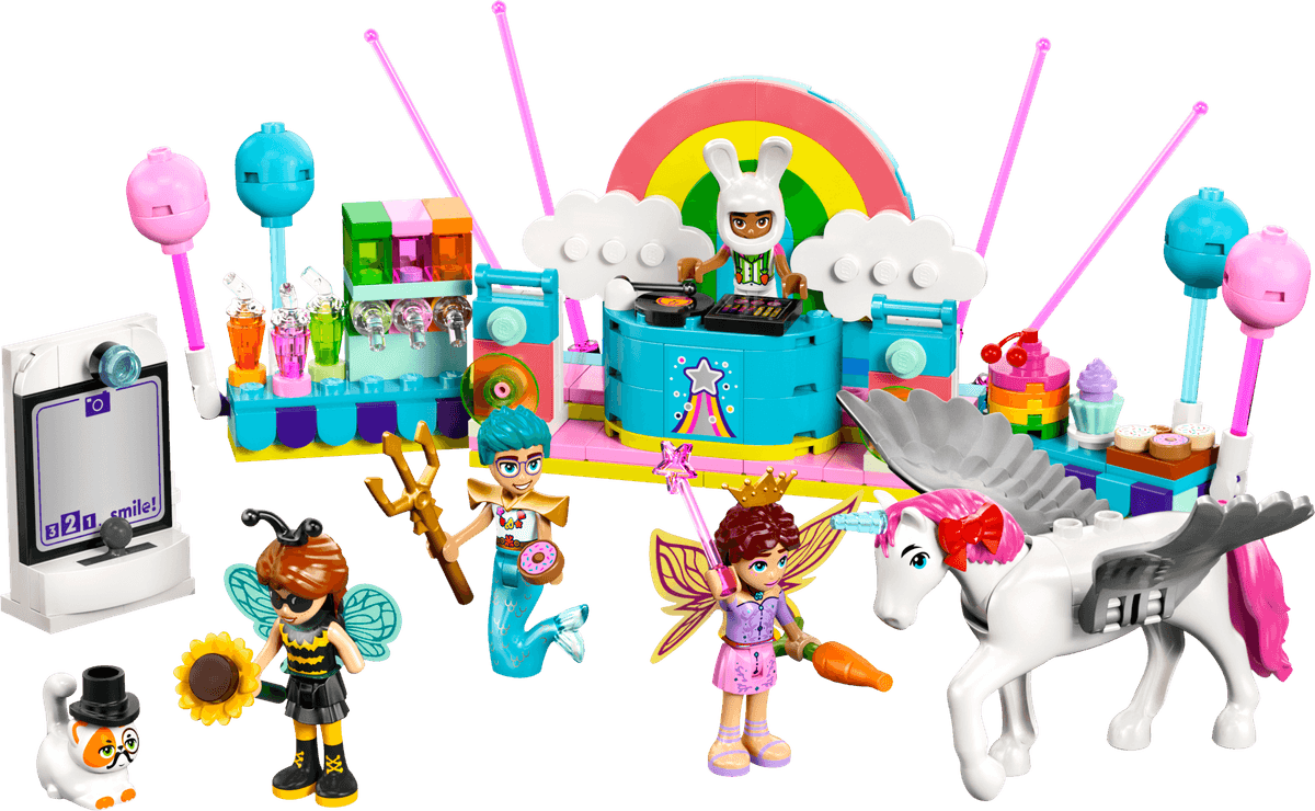 Costume Party with Unicorn & Fairy