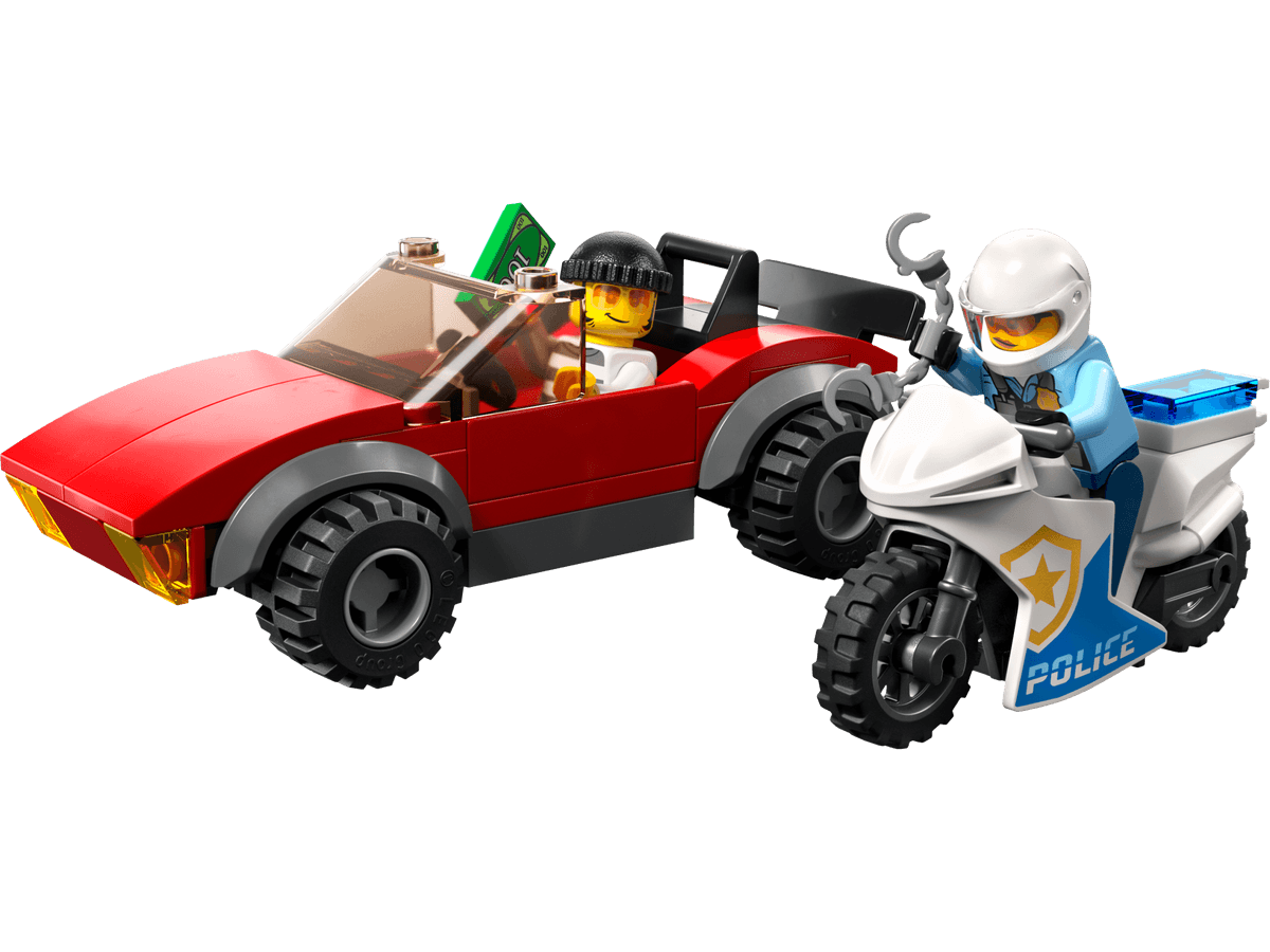 Police Bike Car Chase