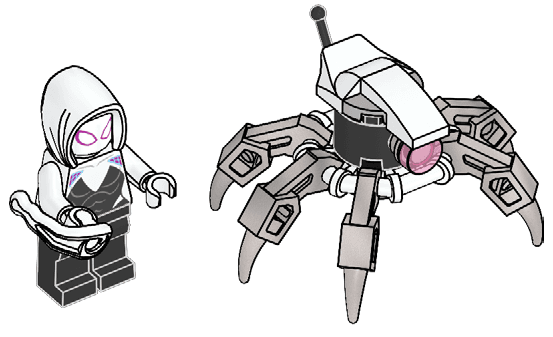 Ghost-Spider and Spider Robot