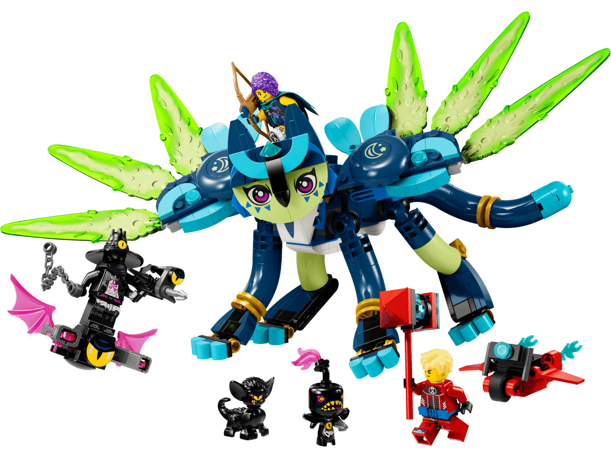 Zoey and Zian the Cat-Owl