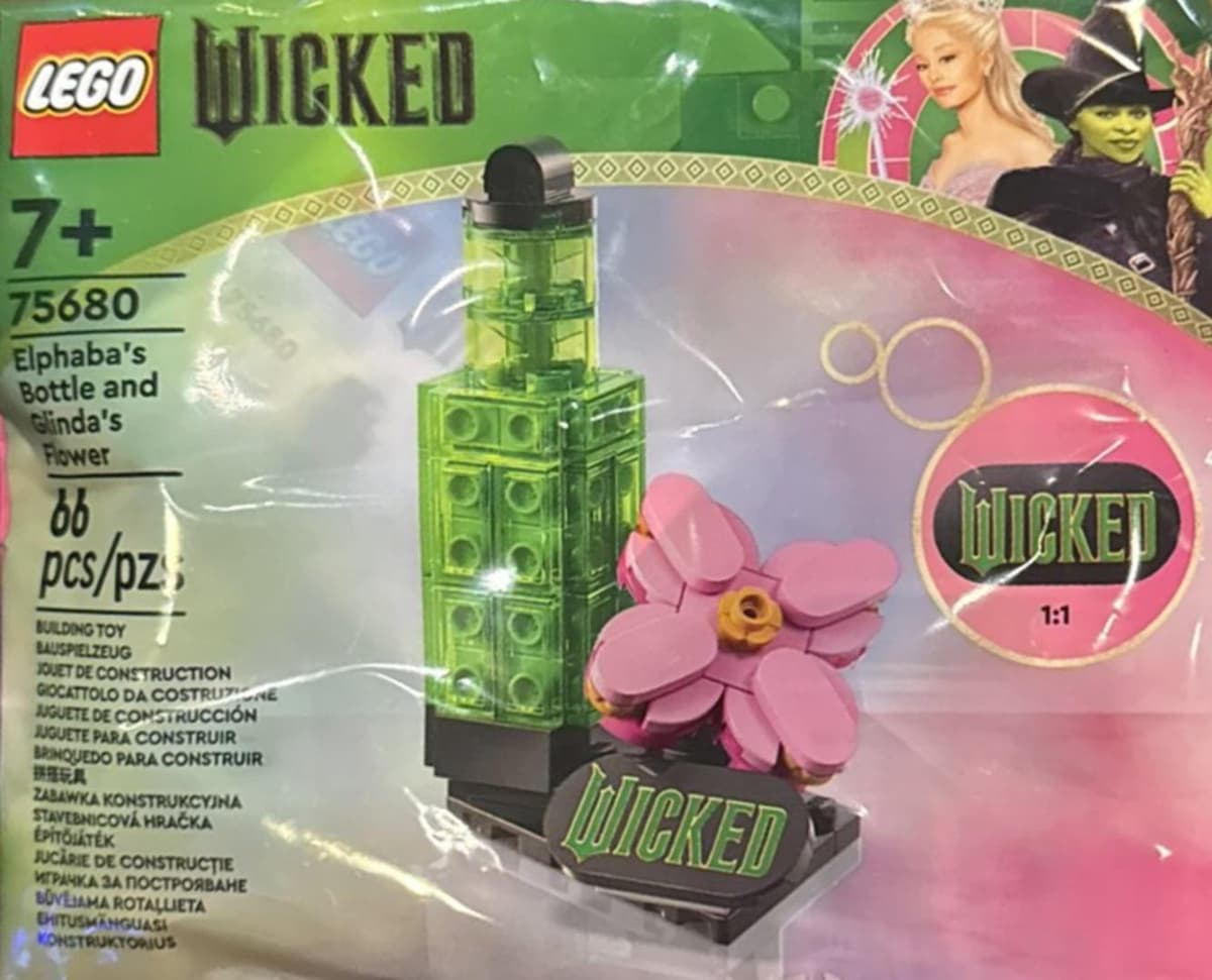 Elphaba's Bottle and Glinda's Flower