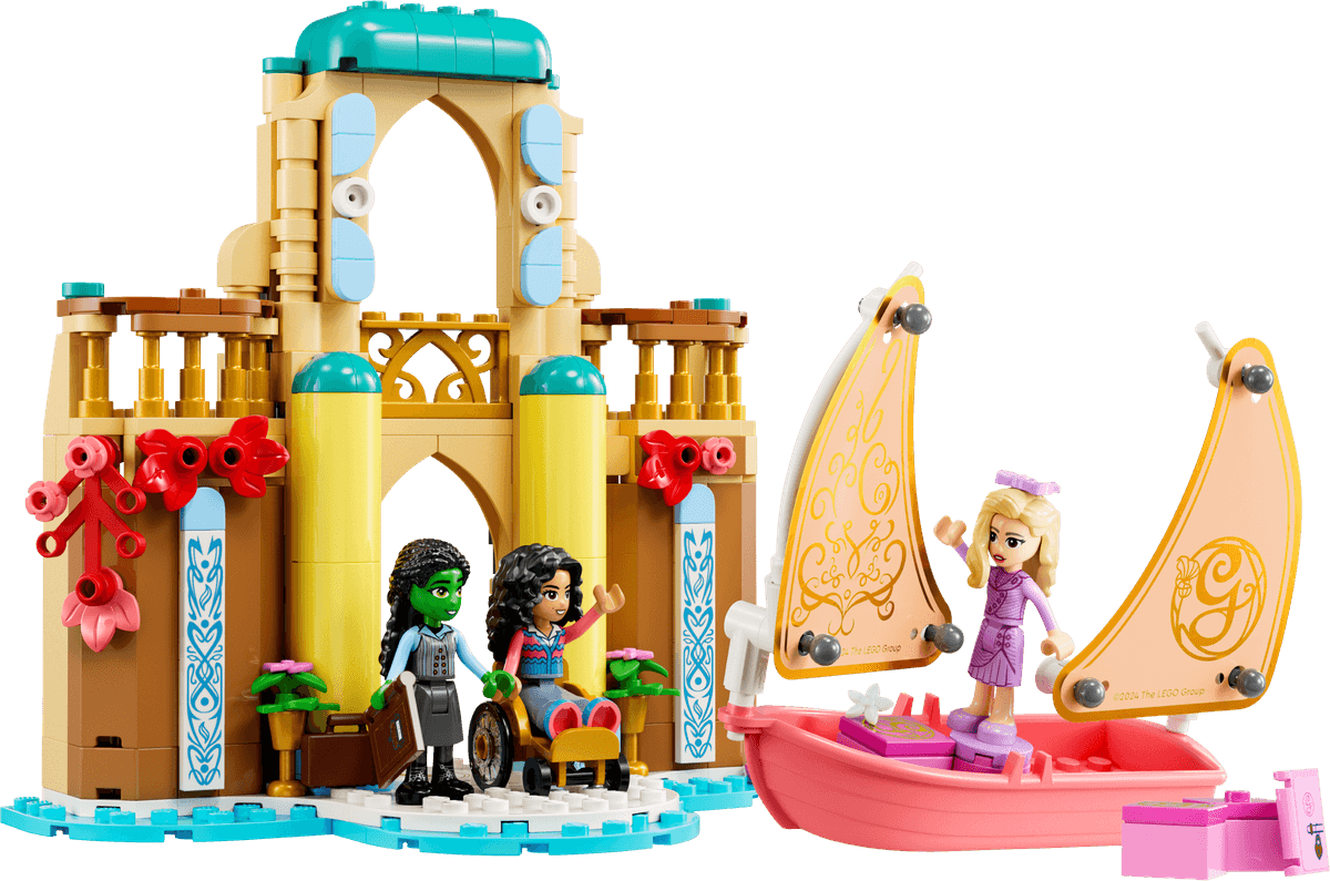 Glinda, Elphaba & Nessarose at Shiz Uni