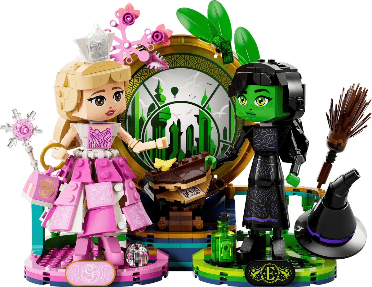 Elphaba & Glinda Figures