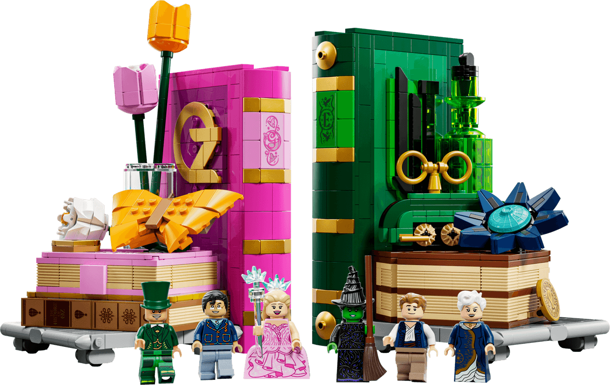 Glinda & Elphaba Bookends