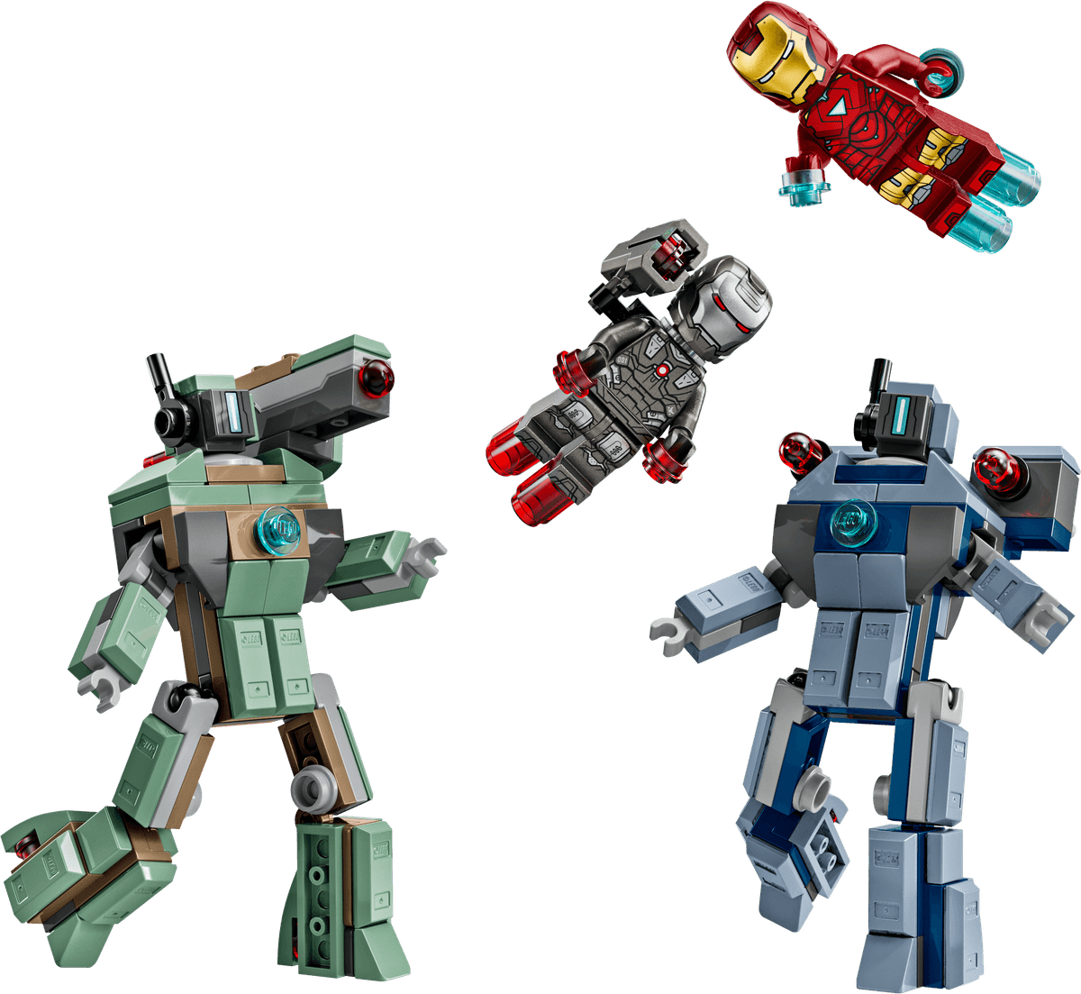 Iron Man & War Machine vs. Hammer Drones