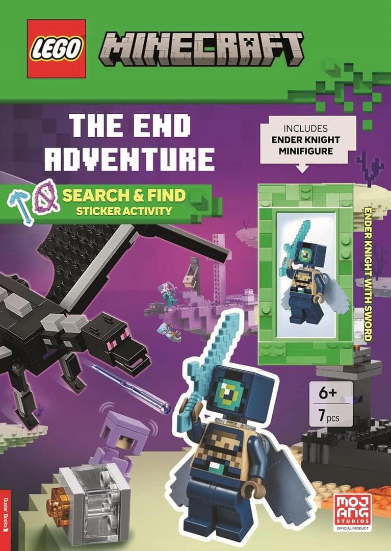 Minecraft: The End Adventure: Search & Find Sticker Activity