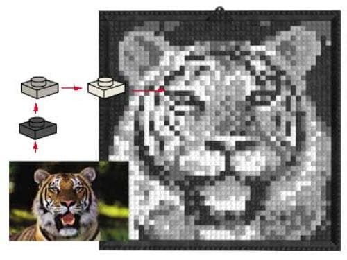 Mosaic Tiger