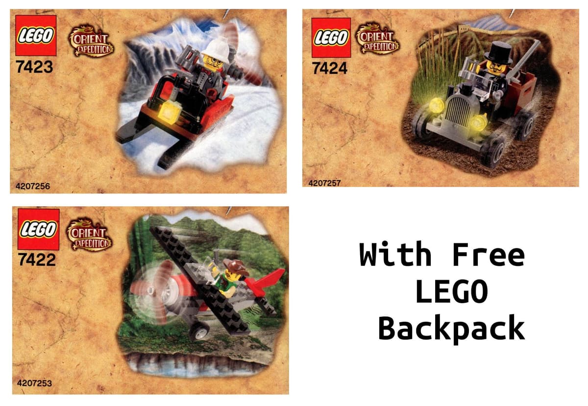 Orient Expedition Value Pack with Free LEGO Backpack